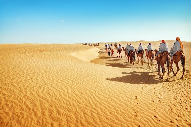 2-Day Tunisia Sahara Desert Camel Trek from Douz - Day one begins at 9:00 a.m. in Douz