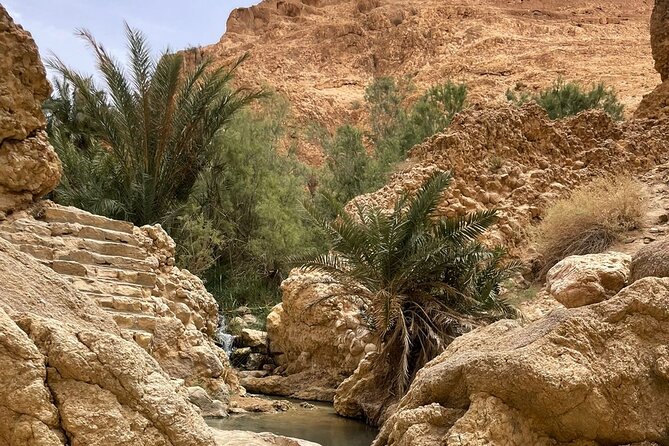 2 Days Tour of the Sahara from Hammamet - Tamezret offers tea and a hilltop view