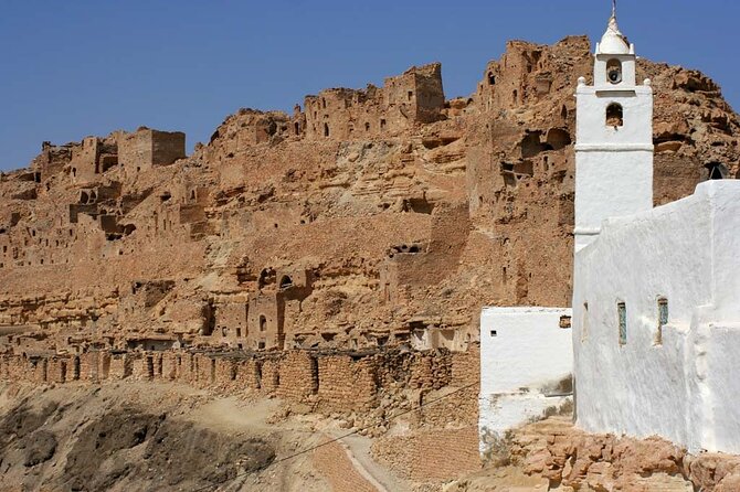 2Days 4x4 safari from Sousse/Hammamet/Tunis, night 100km deep in Sahara desert - Berber villages and the road into the Sahara