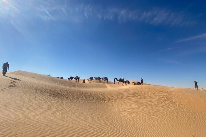 Desert tours and adventurous camel trekking through the Sahara - Days two through six: five days among the dunes