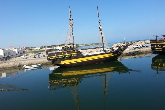 Djerba Flamingo Island Pirate Boatrip - Trip, Lunch & Pick-up - Arriving at Flamingo Island