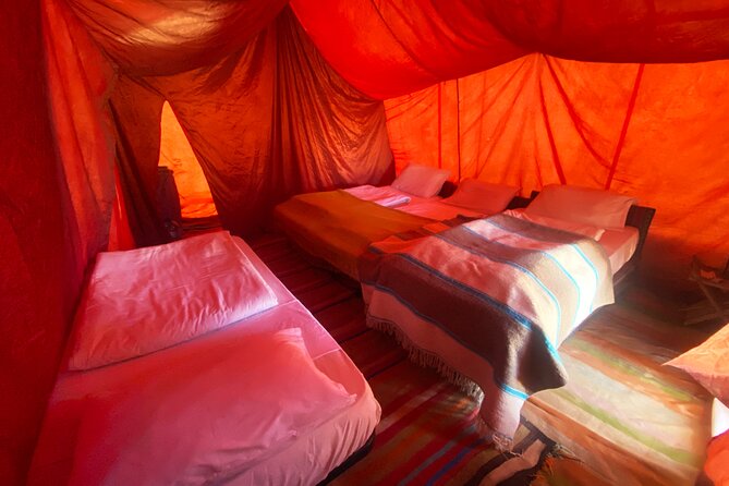 From Hammamet: Sahara Desert Overnight Camping - The 4x4 ride into golden dunes