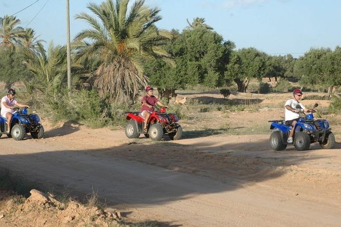 Great ride forest and blue lagoon in quad - Leaving Djerba’s Hotel Zone Behind
