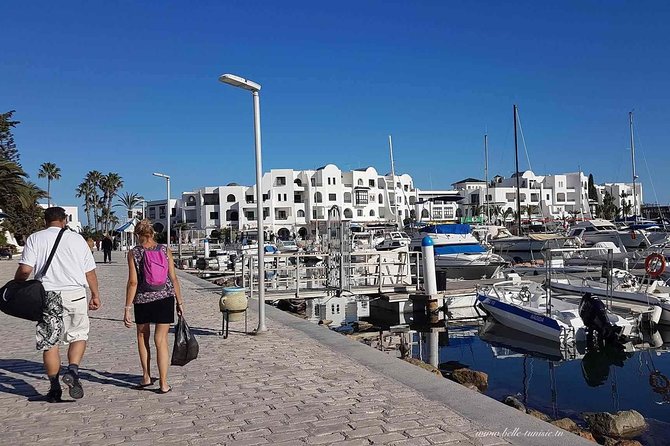 Half day excursion from Sousse to Kantaoui, Hergla and Medina - The 15-minute Hard Rock Cafe pause