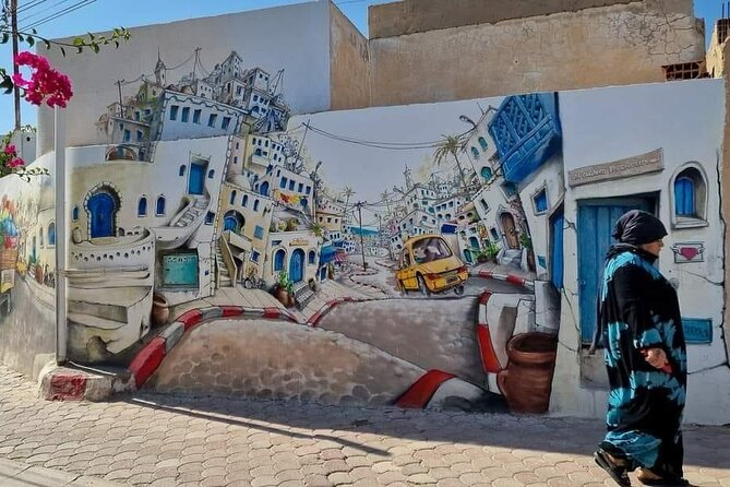 Half Day Trip to Djerba Island - Djerbahood turns village walls into an open-air gallery