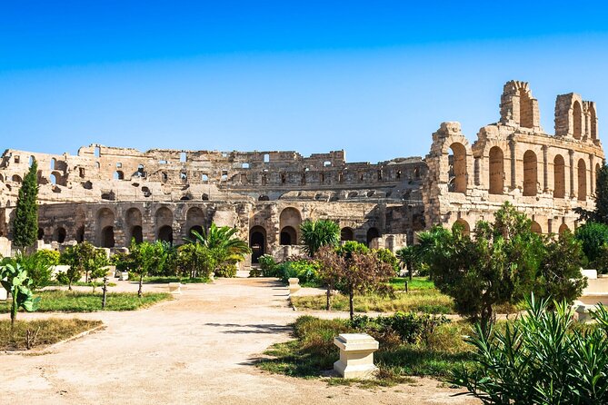 Kairouan & El Djem Guided Day Trip with Lunch from Hammamet - Walking through El Jem Amphitheatre