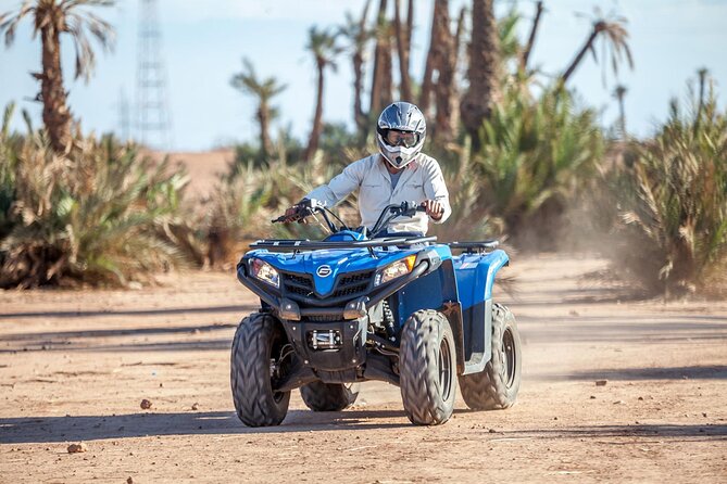 Quad ride on the hills of Hammamet - Getting started on the quad bikes