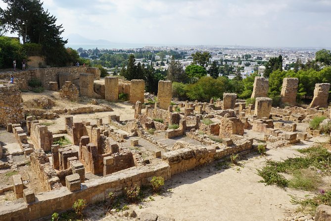 Self guided bike tour of Carthage archeological site - See the Punic and Roman ports