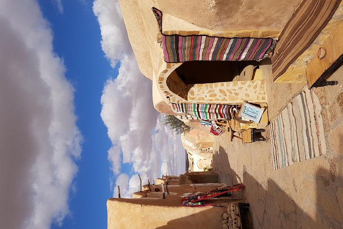 Tataouine Cheneni 1 day visit - Crossing the Chaussée Romaine from Djerba