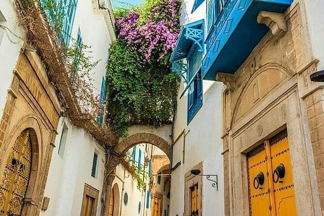 Tour of Tunis Carthage and Sidi Boussaid with local lunch - Sidi Bou Said: Blue-and-White Streets Above the Coast