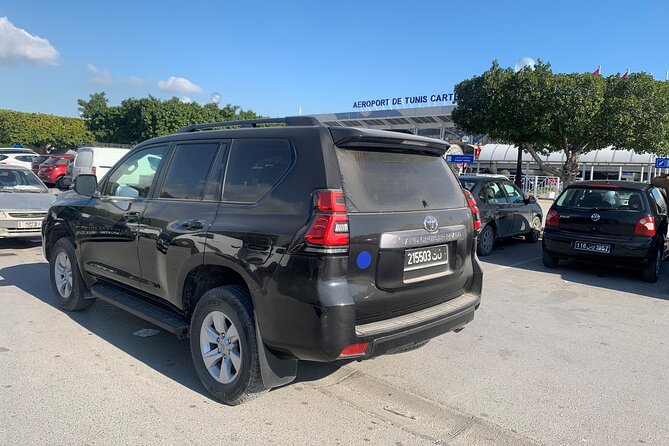 VIP transfer between Tunis Carthage Airport and a hotel in Tunis - The Drive From Tunis Carthage Airport to Your Hotel